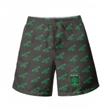 MLS Austin FC Beach Shorts Swim Pants Swimming Trunks - Austin Football Club Medley Monogram Wordmark