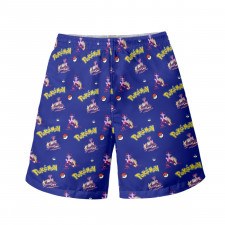 Pokemon Toxtricity Beach Shorts Swim Pants Swimming Trunks - Gigantamax Toxtricity Character Series Art