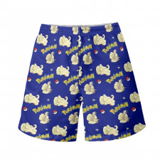 Pokemon Ninetales Beach Shorts Swim Pants Swimming Trunks - Ninetales Character Series Art
