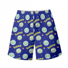 Pokemon Solosis Beach Shorts Swim Pants Swimming Trunks - Solosis Character Series Art