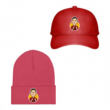 Paulo Dybala Baseball Cap Beanie Hat - Paulo Dybala AS Roma Cartoon Caricature Sticker