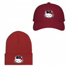 Sanrio Hello Kitty Baseball Cap Beanie Hat - Sanrio Hello Kitty Avatar MLB Sticker