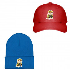 Paw Patrol Rubble Baseball Cap Beanie Hat - Rubble Mighty Pups Character Series