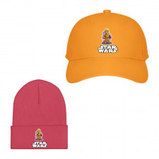 Star Wars C-3PO Baseball Cap Beanie Hat - C-3PO Cartoon Chibi Art