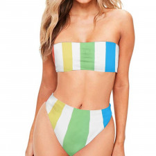 Kate Spade Bandeau Bikini Two Piece Women's Swimsuit - Kate Spade New York Pride Poster