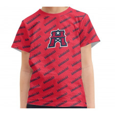 XFL Houston Roughnecks Tee T-Shirt - Houston Roughnecks Medley Monogram Wordmark