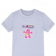 CareBears Cheer Bear Tee Shirt T-Shirt Short Sleeve - Cheer Bear Pink Happy