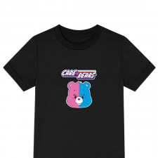 CareBears Tee Shirt T-Shirt Short Sleeve - Characters Two Face Bear