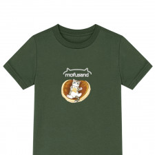 Mofusand Tee Shirt T-Shirt Short Sleeve - Mofusand Lying On Pancake