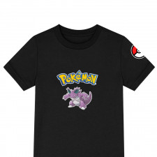 Pokemon Nidoking Tee Shirt T-Shirt Short Sleeve - Nidoking Character Series Art