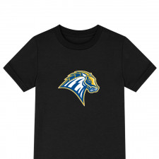 Chargers University of New Haven Tee Shirt T-Shirt Short Sleeve - Chargers University of New Haven College Football Team Single Logo