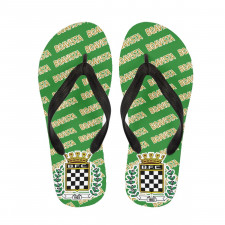 Boavista FC Flip Flops Thongs V-Strap Sandals - Boavista Football Club Medley Monogram Wordmark